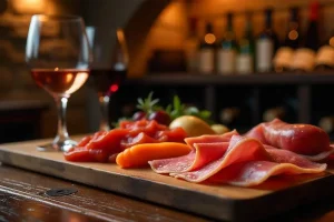 embutidos y vinos